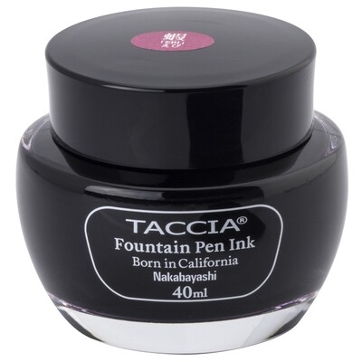 Taccia Fountain Pen Ink 40 ml	Purple Red