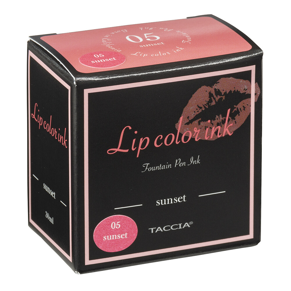 Taccia Fountain Pen Ink 30 ml	Lip Colour Sunset