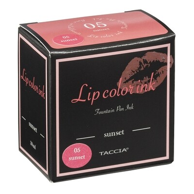 Taccia Fountain Pen Ink 30 ml	Lip Colour Sunset