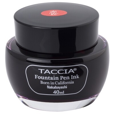 Taccia Fountain Pen Ink 40 ml	Red
