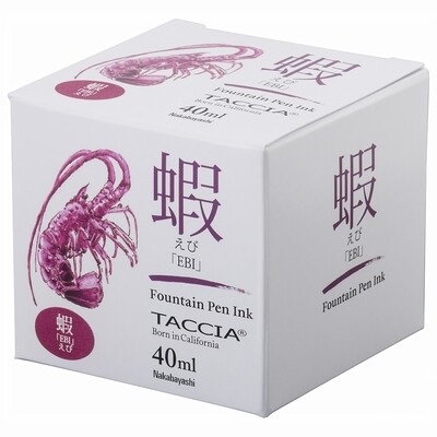 Taccia Fountain Pen Ink 40 ml	Purple Red