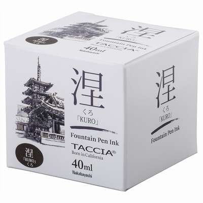 Taccia Fountain Pen Ink 40 ml	Black