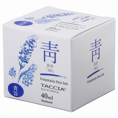 Taccia Fountain Pen Ink 40 ml	Blue