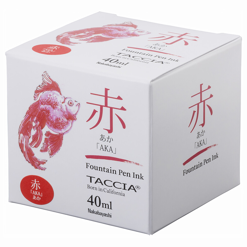 Taccia Fountain Pen Ink 40 ml	Red