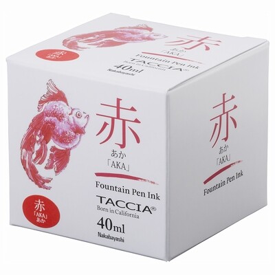 Taccia Fountain Pen Ink 40 ml	Red