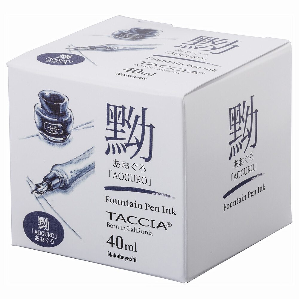 Taccia Fountain Pen Ink 40 ml	Blue Black