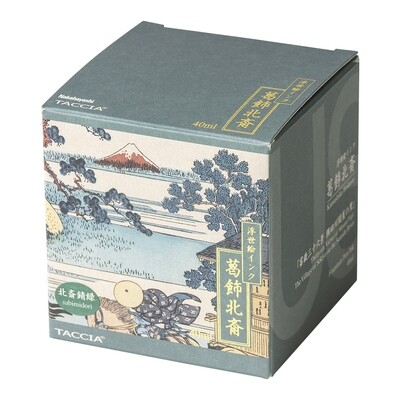 Taccia Fountain Pen Ink Glass Bottle Hokusai Sabimidori