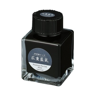 Taccia Fountain Pen Ink Glass Bottle Hiroshige Ainezu