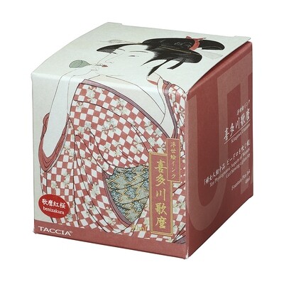 Taccia Fountain Pen Ink Glass Bottle Utamaro Benizakura