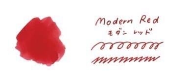 Taccia Fountain Pen Ink	Glass bottle Haikara Ink Moderan Red G1817