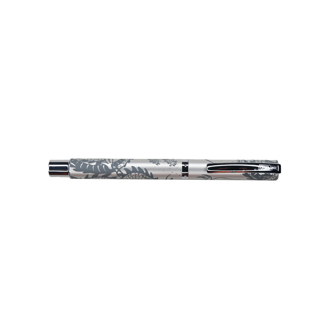 Online Vision Dragon Spirit Silver Fountain pen