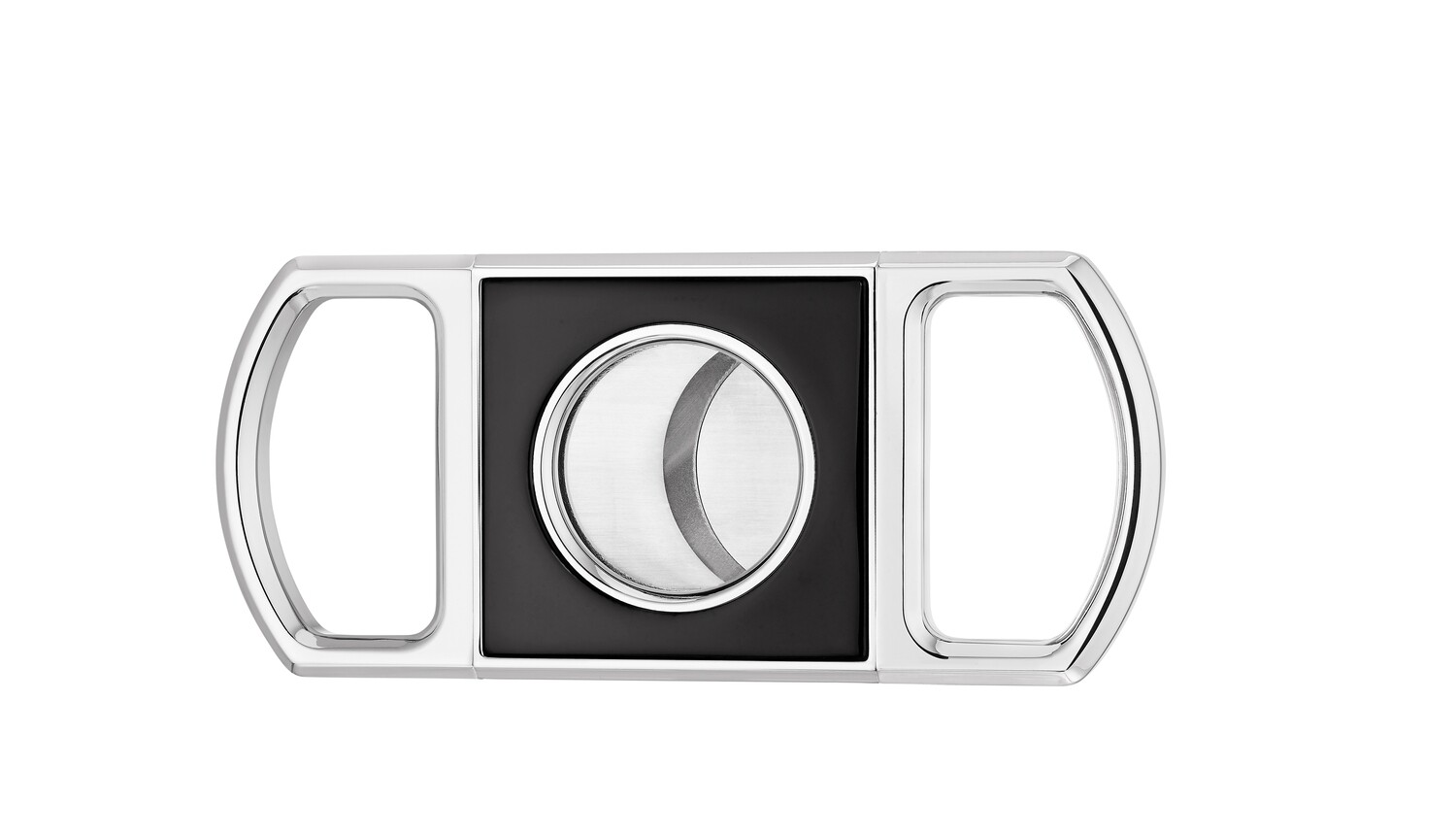 ST DUPONT Cigar Cutter Traditional Black Lacquer &amp; Chrome