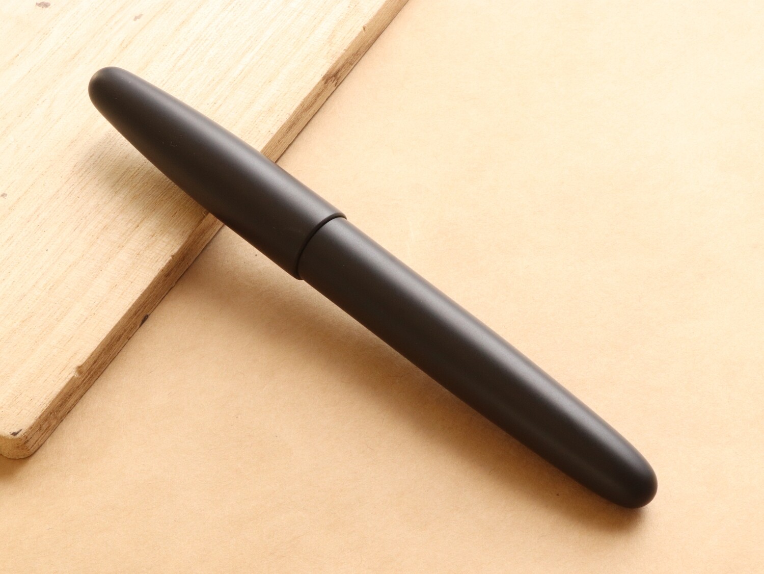 Wancher Dream Pen True Ebonite Matt Black Jowo Stainless Steel Fine Nib