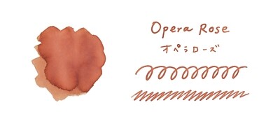 Taccia Fountain Pen Ink Glass bottle Haikara Ink Opera Rose
