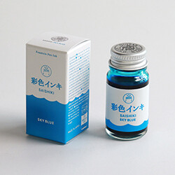 Taccia Fountain Pen Ink 12 ml Sai Shiki (Colourful) Sky Blue