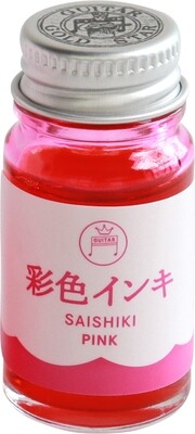 Taccia Fountain Pen Ink 12 ml Sai Shiki (Colourful) Pink