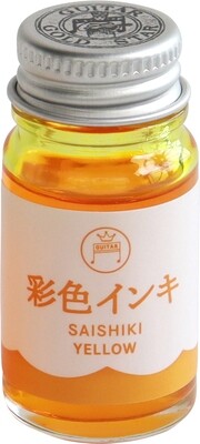 Taccia Fountain Pen Ink 12 ml Sai Shiki (Colourful) Yellow