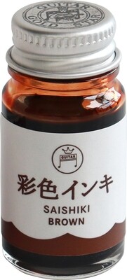 Taccia Fountain Pen Ink 12 ml Sai Shiki (Colourful) Brown