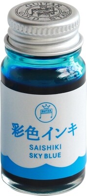 Taccia Fountain Pen Ink 12 ml Sai Shiki (Colourful) Sky Blue