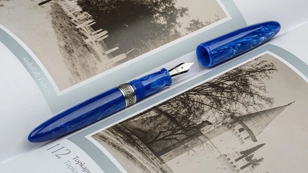 KILK Epigram Fountain Pen Blue Medium Nib
