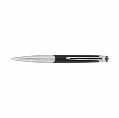 S.T Dupont Defi Millennium Ballpoint Pen - Silver and Black