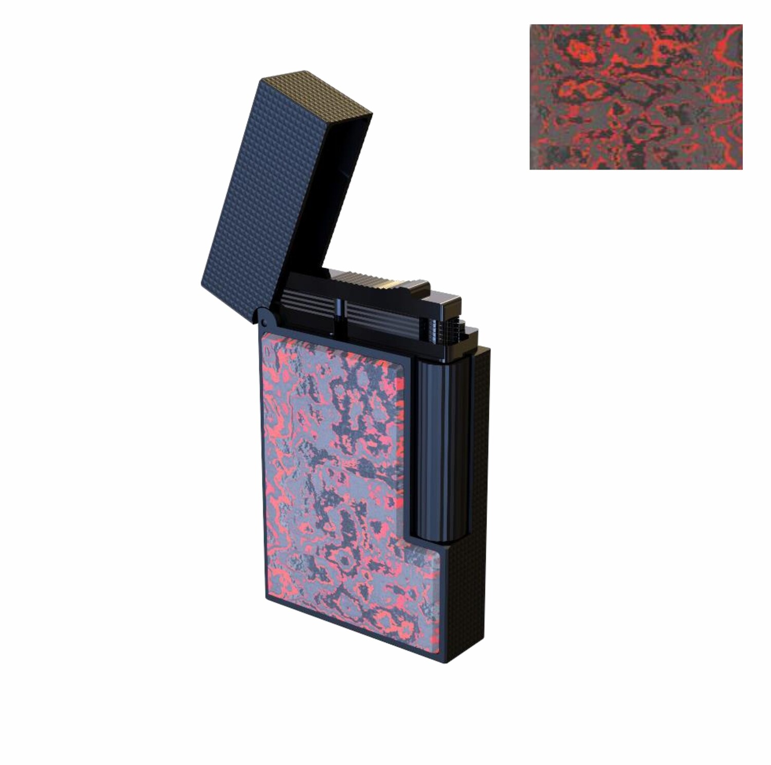 ST DUPONT Line 2 Carbon Collection - Fiery Lava