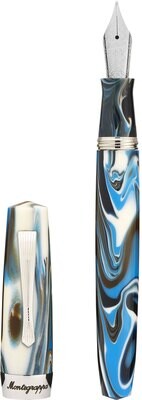 Elmo 02 Fountain Pen, Sorapis, Montegrappa # 6 Stainless Steel Nib