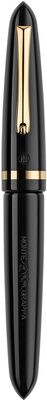 Venetia Fountain Pen, Black, Steel nib Medium