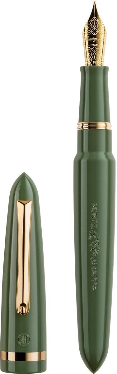 Venetia Fountain Pen, Lagoon Green, Steel nib Fine