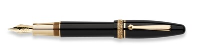 MAIORA Ultra Ogivia  GOLDEN AGE Nero STEEL NIB Fine
GOLD TRIM