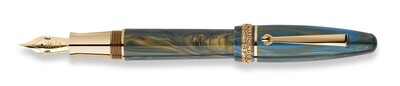 MAIORA Ultra Ogivia  GOLDEN AGE Wind STEEL NIB Medium
GOLD TRIM