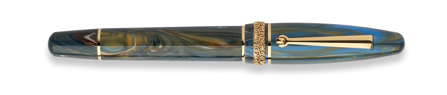 MAIORA Ultra Ogivia  GOLDEN AGE Wind STEEL NIB Medium
GOLD TRIM