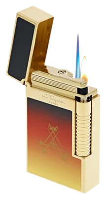 ST DUPONT Le Grand Crepsule Yellow Gold  Double Flame Montecristo Limited Edition