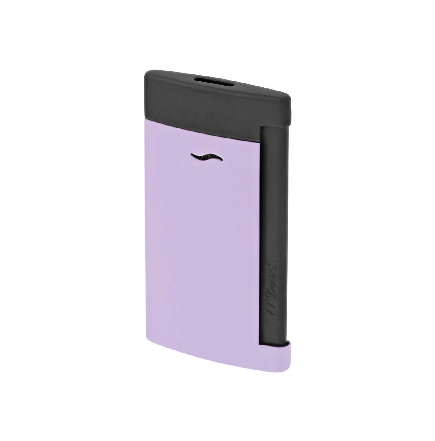 ST DUPONT Lighter Slim 7 Matt Black Lilac Velvet Collection