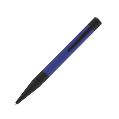 S.T Dupont Ballpoint Pen D-Initial Matt Black Ocean Velvet Collection