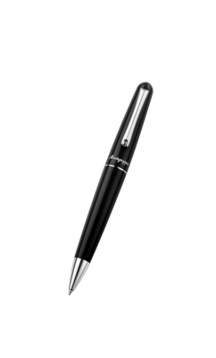 Montegrappa Elmo 01 Ball Point Pen, Black, Medium Steel Nib