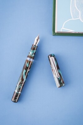 Nahvalur Fountain Pen Schuylkill Chromis Teal