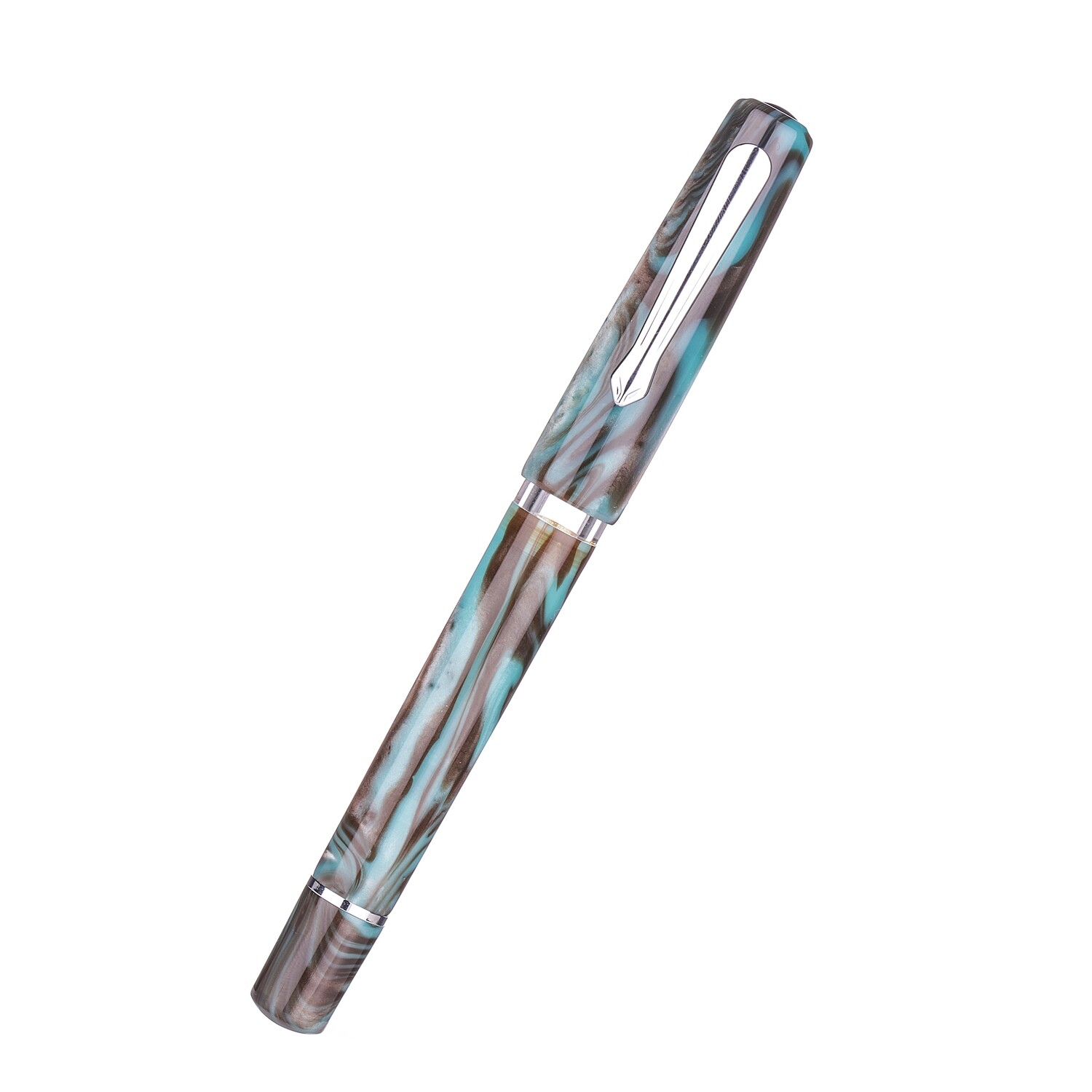 Nahvalur Fountain Pen Schuylkill Chromis Teal