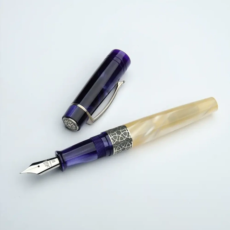 Kilk Celestial Fountain Pen - Purple Cream