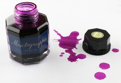 Montegrappa Ink Glass Bottle - Fuchsia