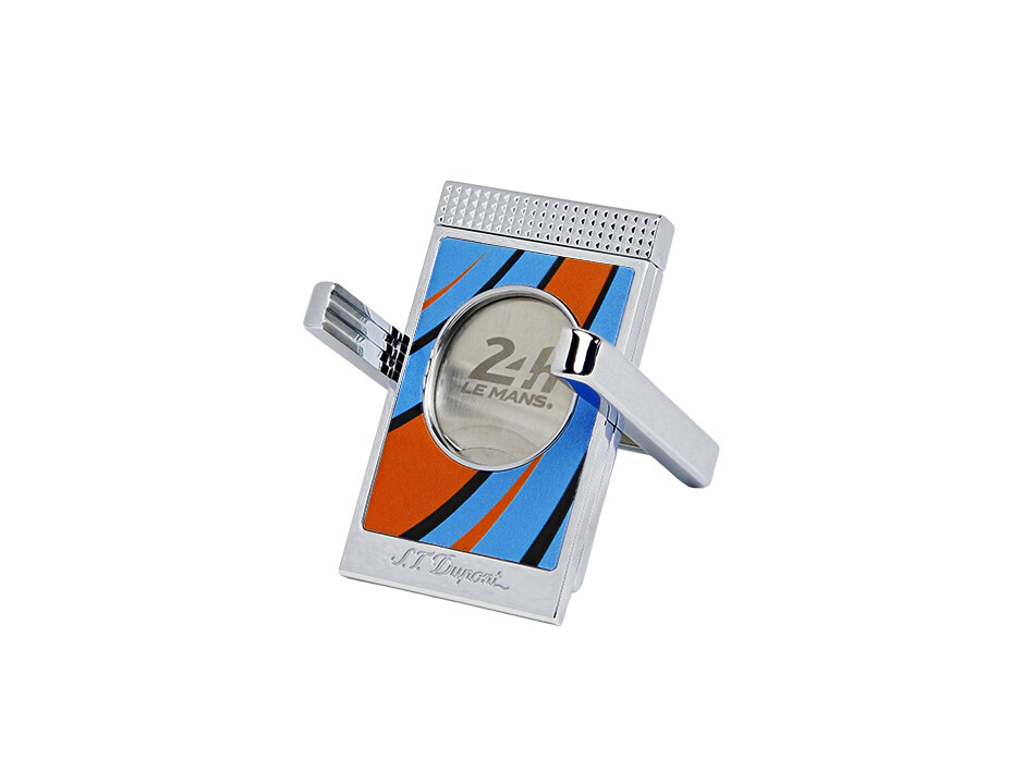 ST DUPONT Cigar Cutter and Stand Le Mans 24hr Blue