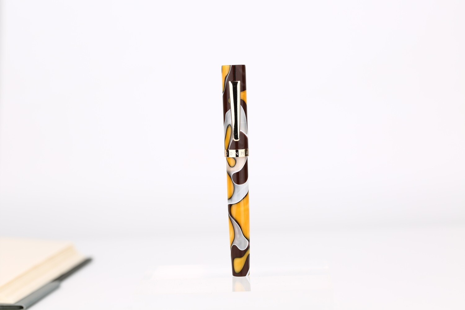 Moonman N2 Fountain Pen Fine Stainless steel nib, Colour: Brown, Nib Size: Extra Fine