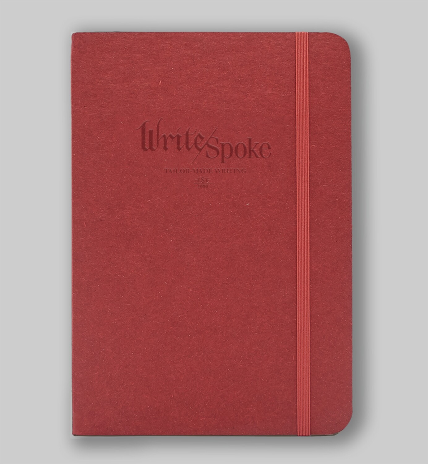 Tomoe River A5 Note Book - 240 pages - 52 gsm white paper, Colour: Red, Paper: Ruled