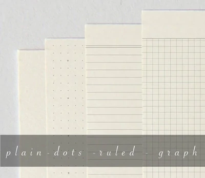 Tomoe River A5 Note Book - 180 pages - 68 gsm Champagne paper