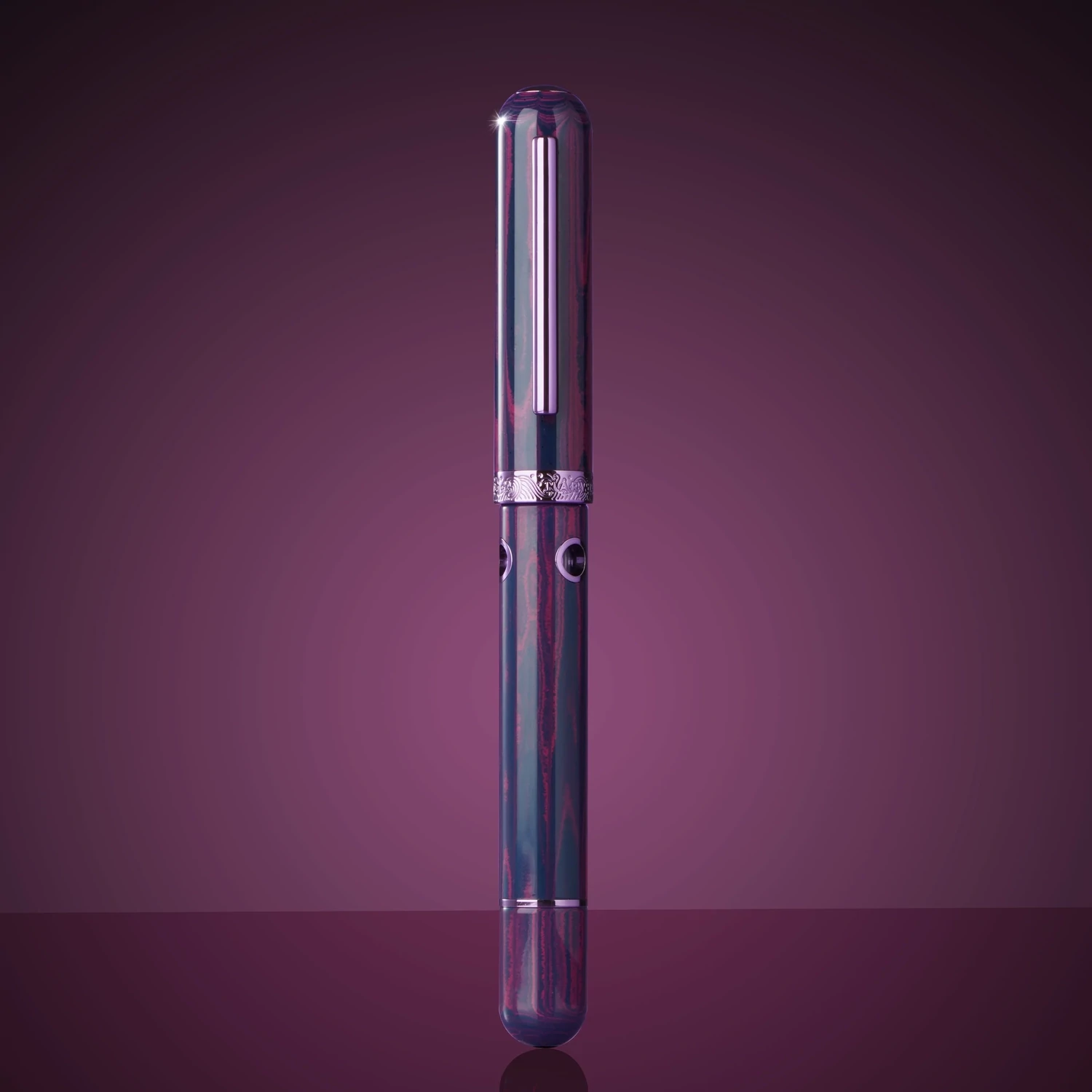 Nahvalur Nautilus Anthias Violet Fountain Pen, Nib Size: Fine