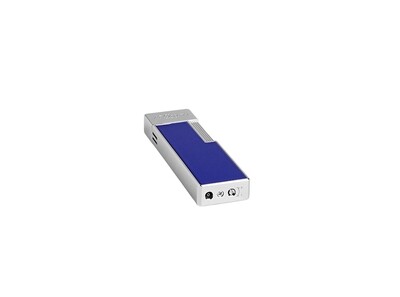 ST DUPONT LI Twiggy Dark Blue  Lacquer / Chrome