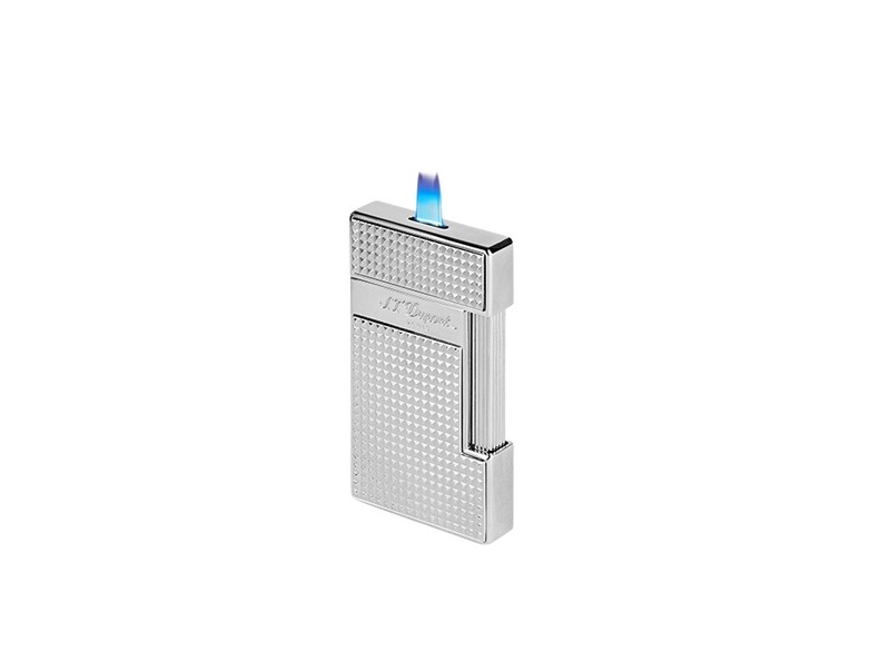 ST Dupont Lighter Slimmy Diamnd Head Chrome