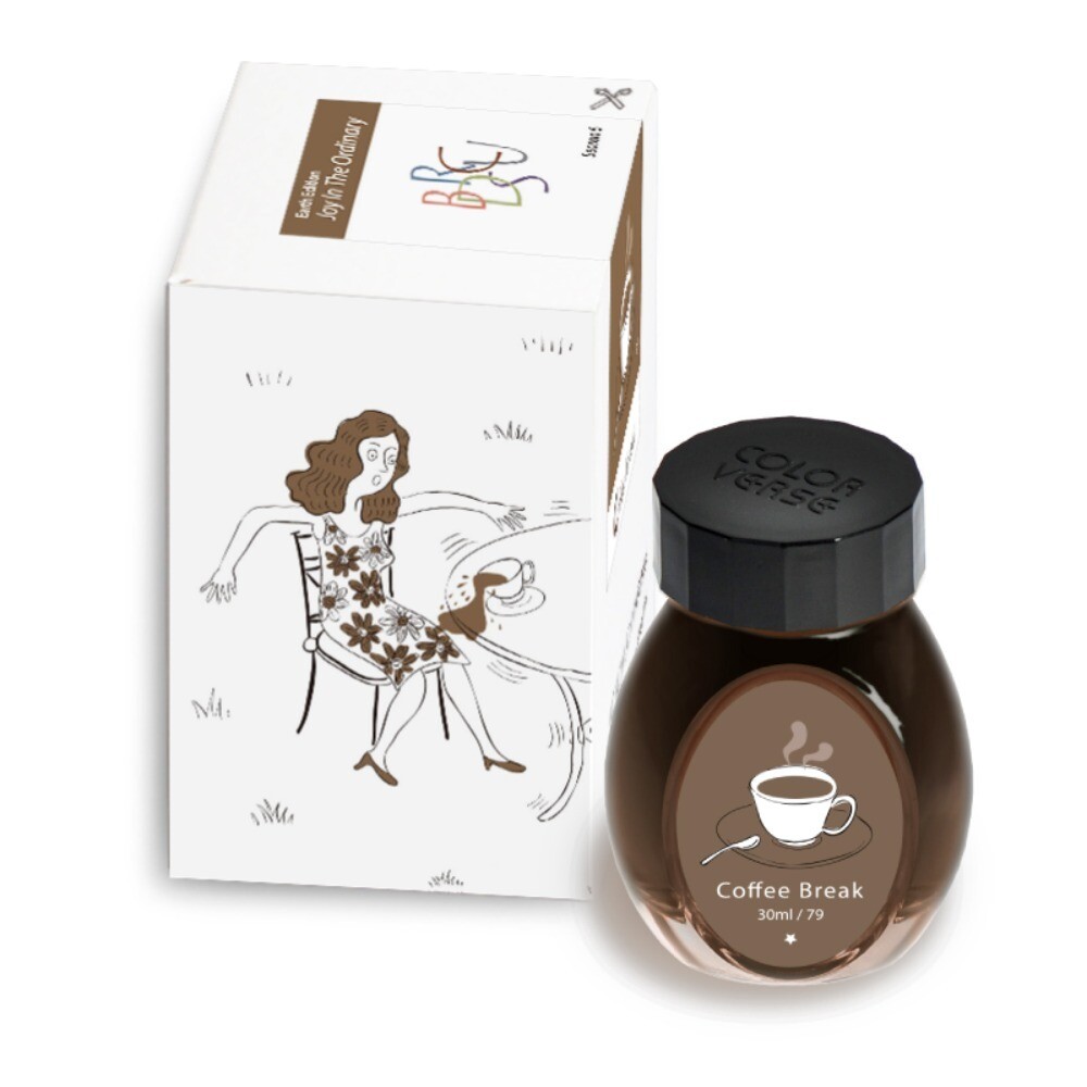 Colorverse - No.79 Coffee break - 30ml bottle. 
S6 Joy in the Ordinary