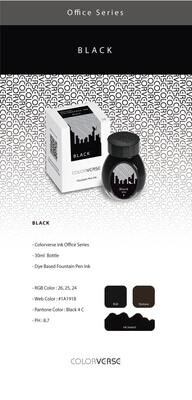 Colorverse - Office Series BLACK - 30ml bottle.