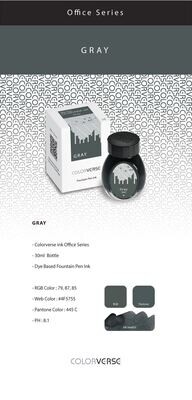 Colorverse - Office Series GREY - 30ml bottle.
